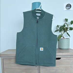 Carhartt Forest Green Zip Vest (men’s small)